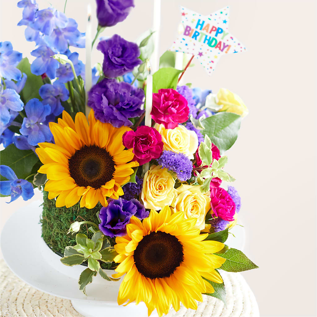 Star of the Day Floral Cake –  Designs By Debbie, Cassville MO