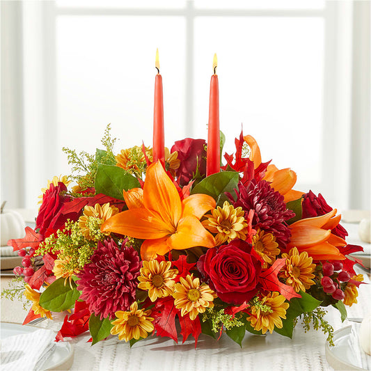 Autumn's Embrace Centerpiece –  Designs By Debbie, Cassville MO